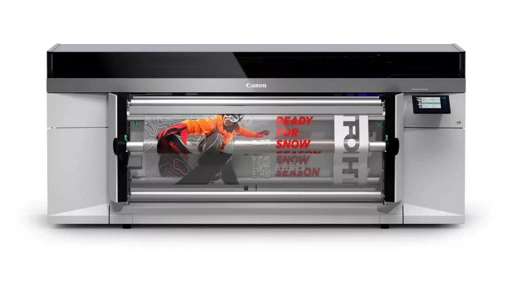 Foto frontale, della Canon Colorado M